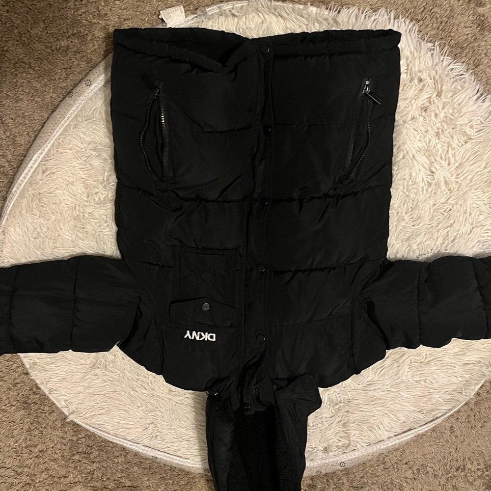 DKNY Black Puffer Jacket